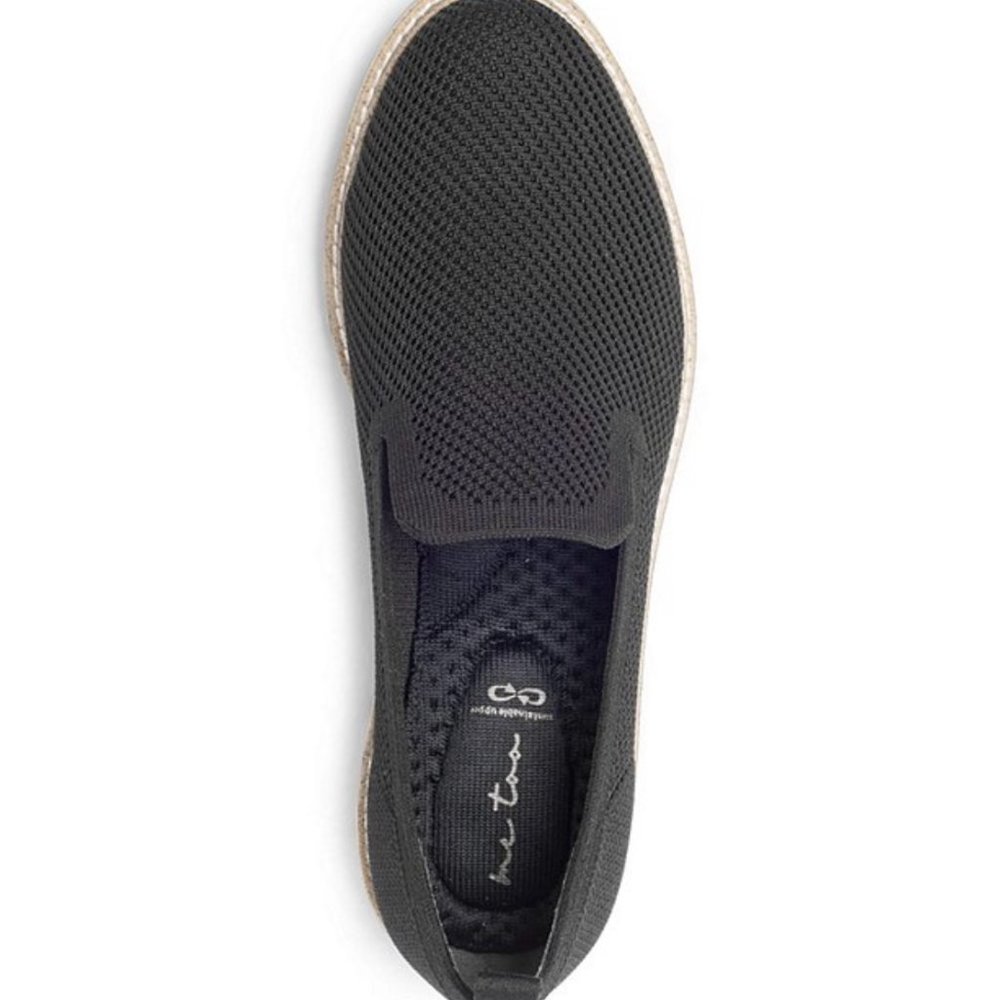 Me Too Aris Mesh Slip-Ons (Black) Size 7.5M